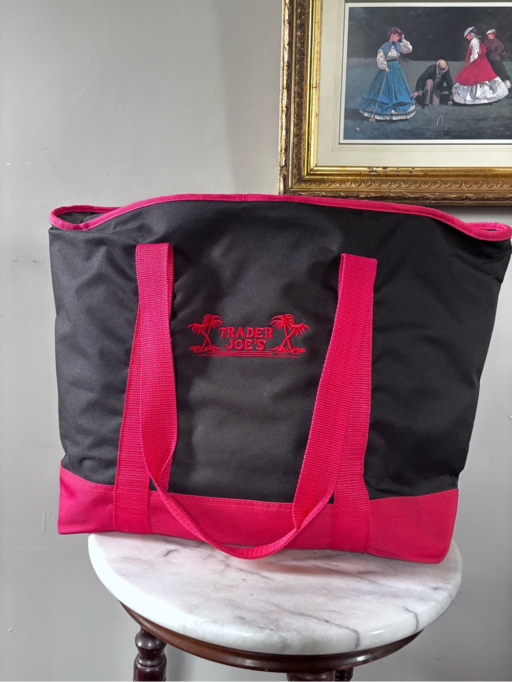 Trader Joe’s Insulated Canvas Tote Bag Cooler